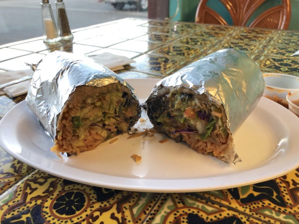 Taqueria Las Palmas, 415 Santa Rosa Ave., Santa Rosa: We were surprised by how much we enjoyed the whole wheat tortilla at this Santa Rosa Avenue outpost. The Burrito Veggie Mex comes with rice, black beans, lettuce, salsa, sour cream and cheese. We also like the looks of their other veggie burrito option, which includes grilled vegetables. 