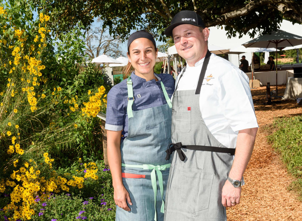 FULTON, CA - October 1 - Tracey Cenami and Justin Wangler attend Kendall-Jackson Harvest Celebration on October 1st 2017 at Kendall Jackson in Fulton, CA (Photo - Susana Bates for Drew Altizer Photography)