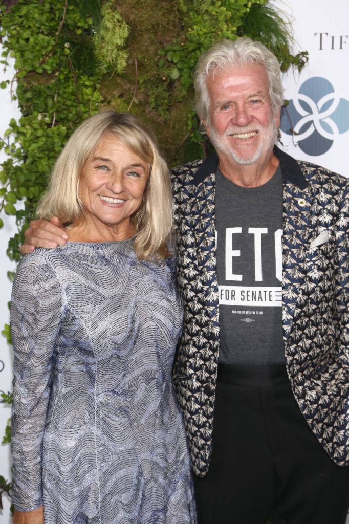 SANTA ROSA, CA - SEPTEMBER 15: (L-R) Irmelin DiCaprio and David Ward arrive at the Leonardo DiCaprio Foundation Gala at Jackson Park Ranch on September 15, 2018 in Santa Rosa, California. (Photo by Tommaso Boddi/Getty Images for Leonardo DiCaprio Foundation)