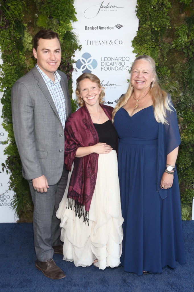 SANTA ROSA, CA - SEPTEMBER 15: (L-R) Max Murray, Hailey Jackson Hartford Murray and Jenny Jackson Hartford arrive at the Leonardo DiCaprio Foundation Gala at Jackson Park Ranch on September 15, 2018 in Santa Rosa, California. (Photo by Tommaso Boddi/Getty Images for Leonardo DiCaprio Foundation)