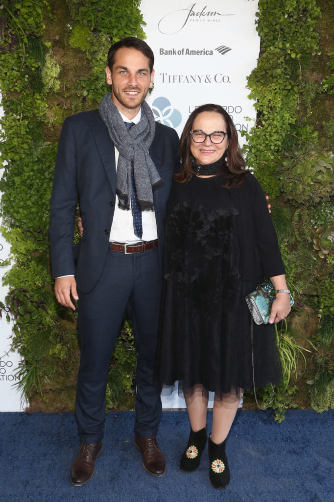 SANTA ROSA, CA - SEPTEMBER 15: Matija Pecotic and Lidija Pecotic arrive at the Leonardo DiCaprio Foundation Gala at Jackson Park Ranch on September 15, 2018 in Santa Rosa, California.