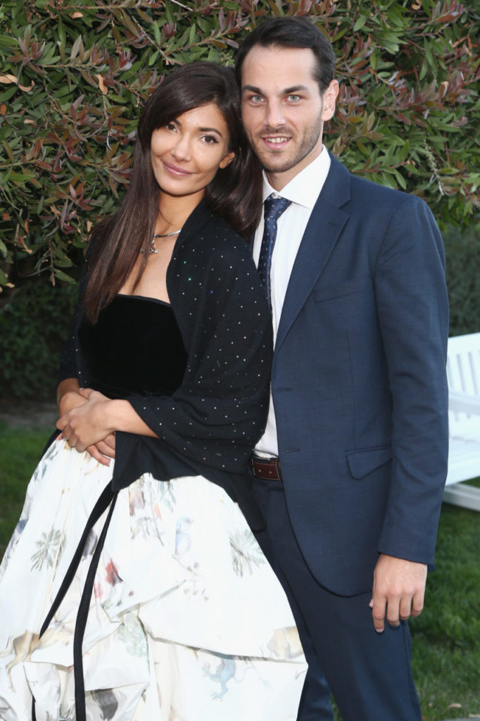 SANTA ROSA, CA - SEPTEMBER 15: Julia Jackson and Matija Pecotic arrive at the Leonardo DiCaprio Foundation Gala at Jackson Park Ranch on September 15, 2018 in Santa Rosa, California. (Photo by Tommaso Boddi/Getty Images for Leonardo DiCaprio Foundation)