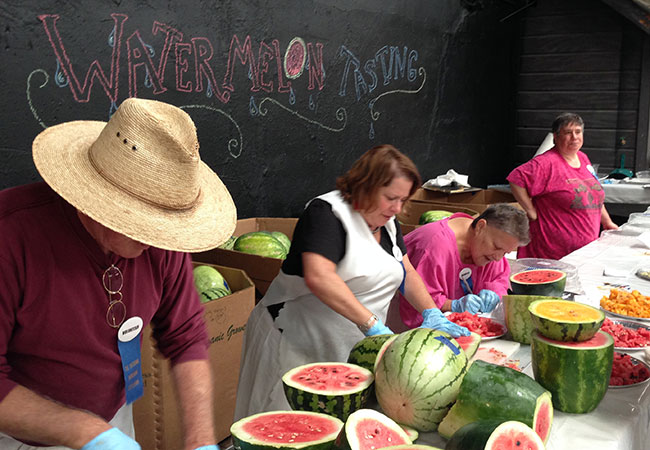 The Sonoma County Fairgrounds hosts the National Heirloom Expo, the world's pure food fair