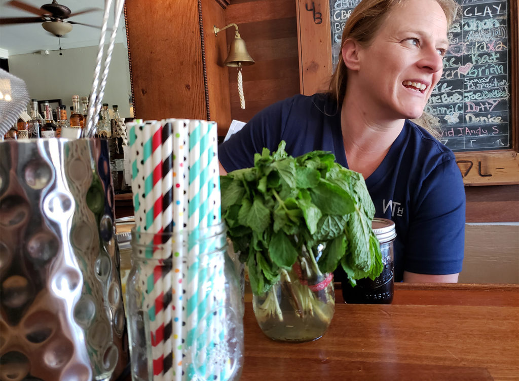 Bar at William Tell House in Tomales. Heather Irwin/PD