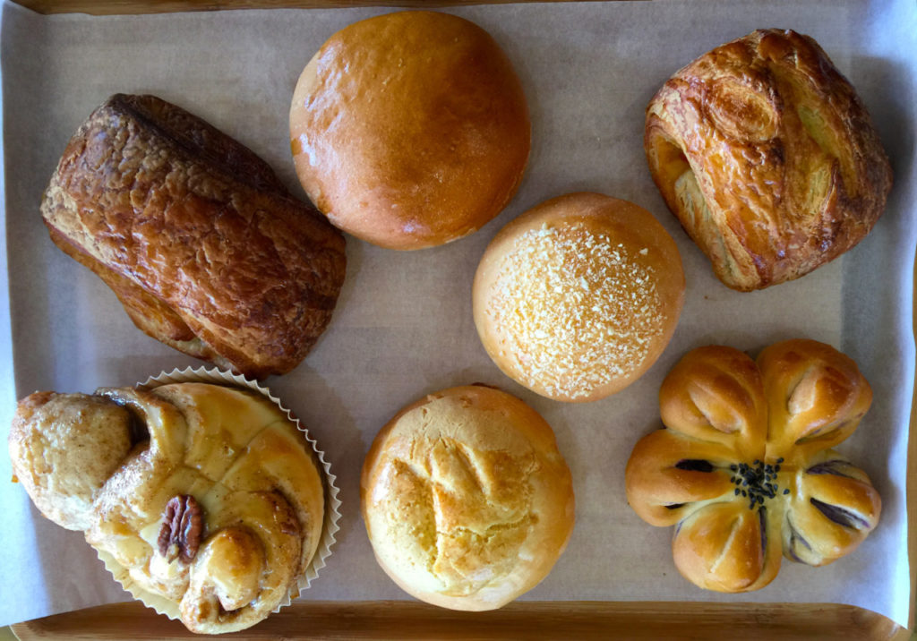 1/18/2015:D3: Baked bao, kimchee sausage croissant, garam masala bun at East Wind Bakery in Sebastopol. HEATHER IRWIN / The Press Democrat PC:Baked bao, kimchee sausage croissant, garam masala bun at East Wind Bakery in Sebastopol. Photo: Heather Irwin