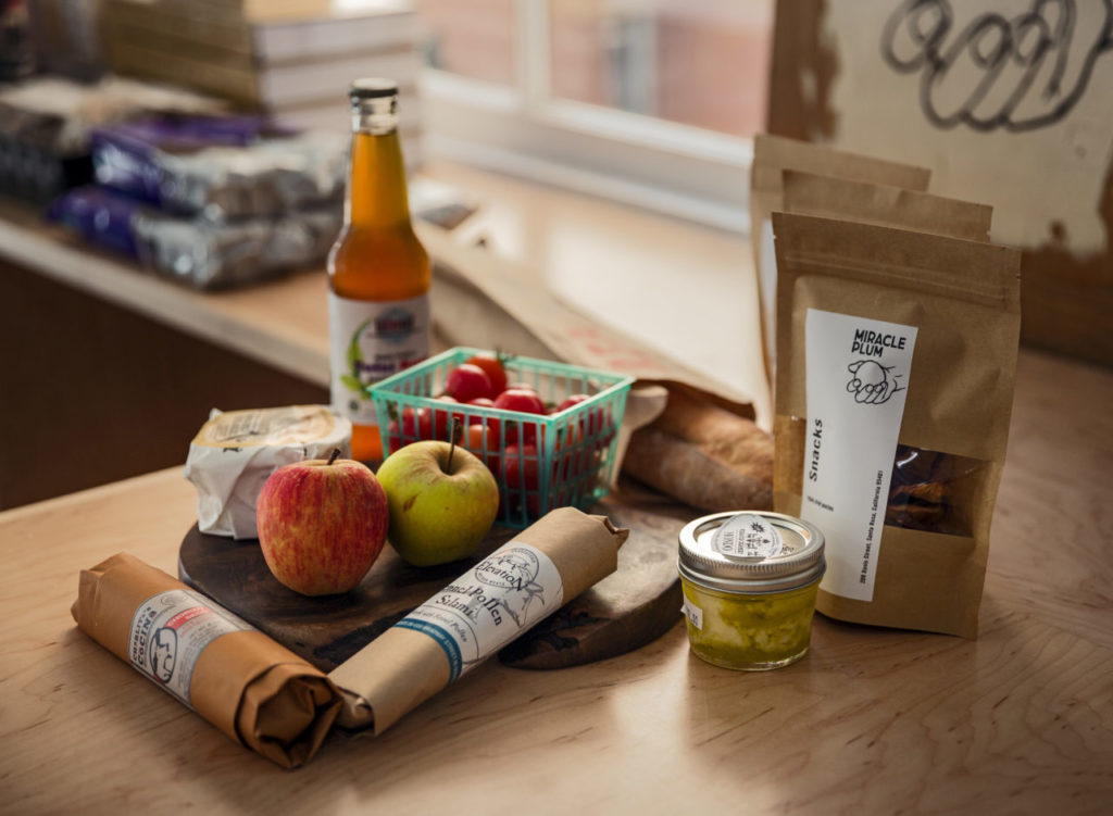 A selection of food at Miracle Plum in Santa Rosa. (Chris Hardy)