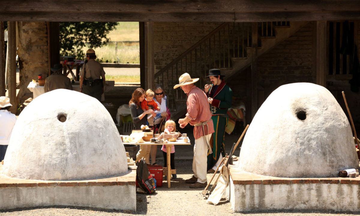Living History Days at the Petaluma Adobe, Saturday, May 9, 2015. (CRISTA JEREMIASON / The Press Democrat)