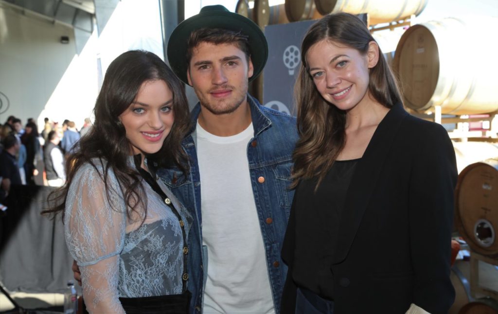 Rising stars (left to right) Odeya Rush, Gregg Sulkin and Analeigh Tipton pose for a photo after their panel discussion Saturday at Cunat Vineyards. The 7th Annual Napa Valley Film Festival featured spectacular film, food and wine at wineries through out the valley, red carpet appearances by Hollywood A-lister's Will Ferrell, Elijah Woods and Director Nancy Meyers and many others November 8th-12th, 2017. (Photos Will Bucquoy).