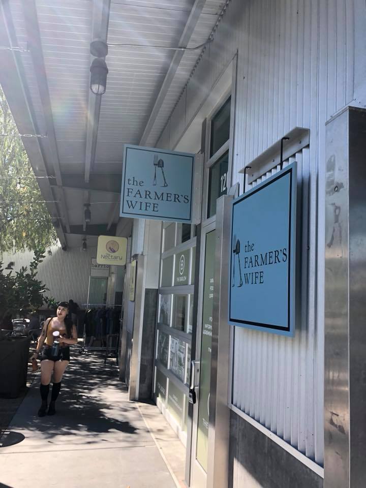 The Farmer's Wife at the Barlow in Sebastopol.