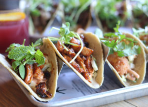 Street tacos at Bird and Bottle in Santa Rosa. Heather Irwin/PD