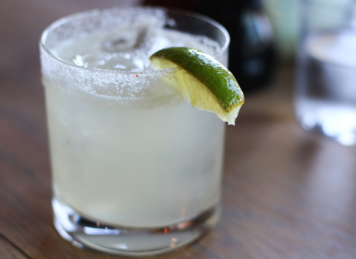 Margarita at Bird and the Bottle’s Happy Hour in Santa Rosa. (Heather Irwin/Sonoma Magazine)