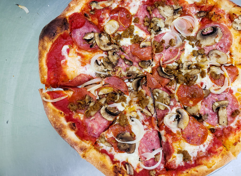 Urban Combo pizza. Heather Irwin/PD