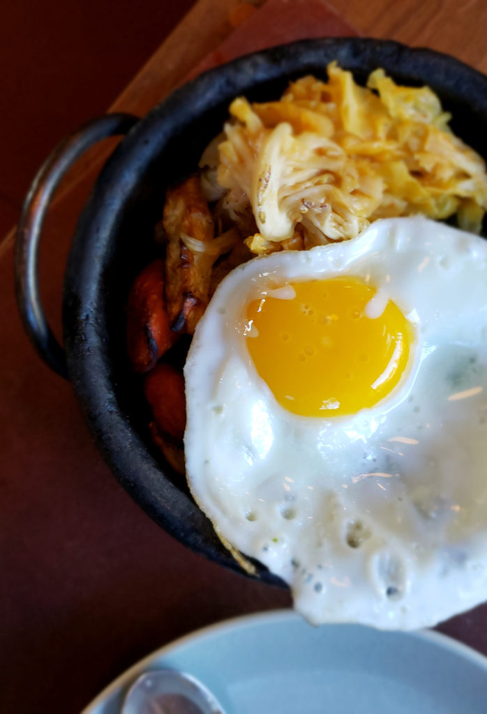Macro bowl with egg at Lowell's in Sebastopol. Heather Irwin/PD