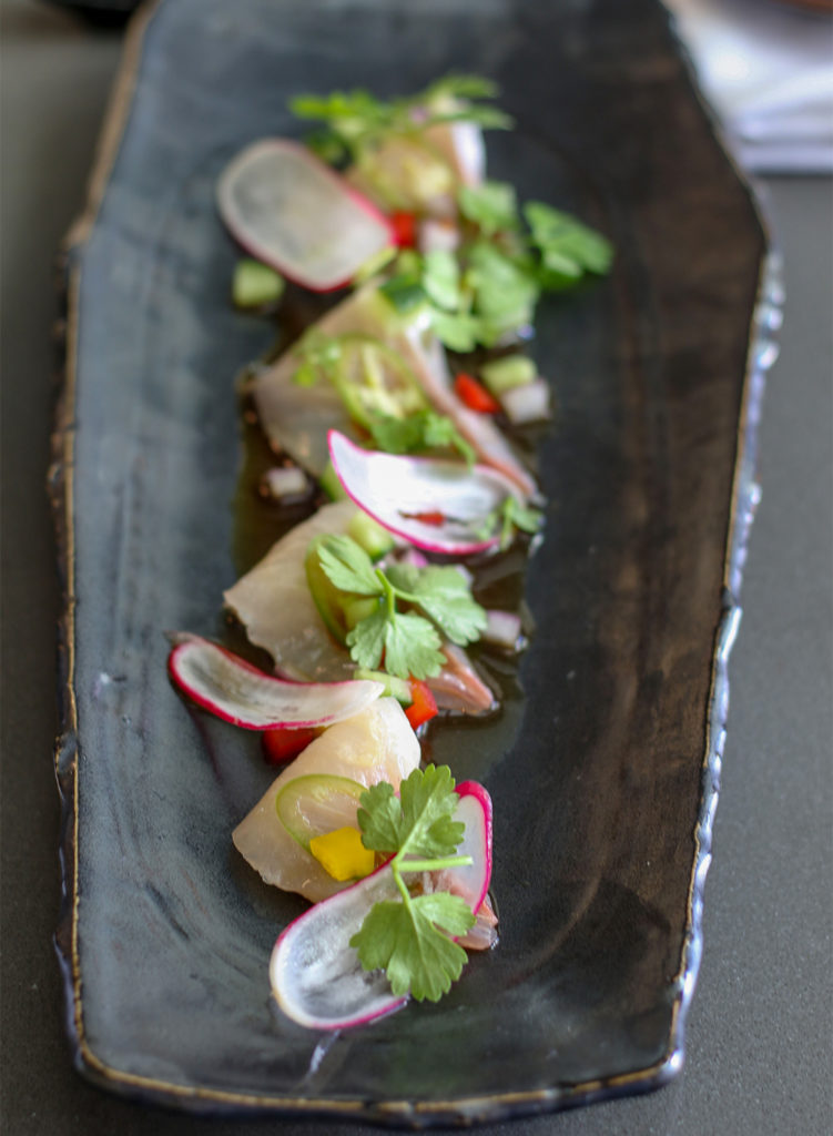 Kanpachi at Sushi Kosho in Sebastopol. Heather Irwin/PD