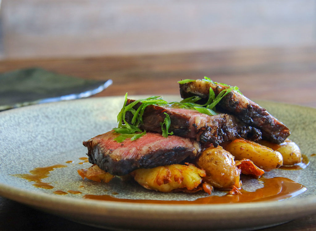 Wagyu short ribs at Kosho Restaurant in Sebastopol. Heather Irwin/PD