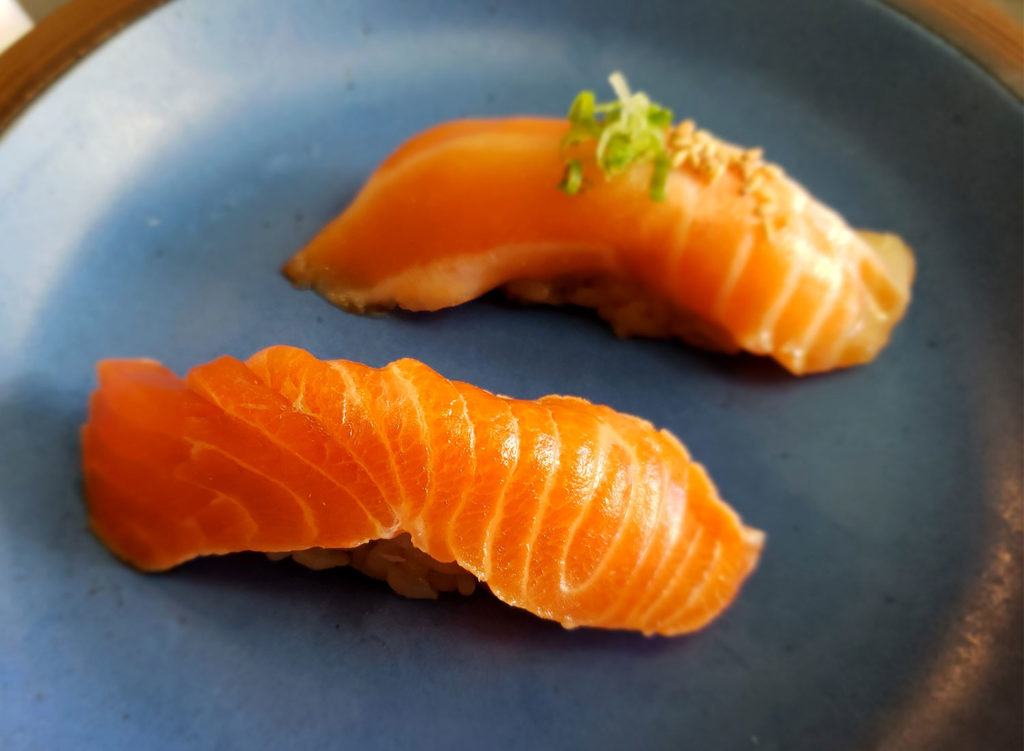Ocean trout and salmon at Kosho Restaurant in Sebastopol. Heather Irwin/PD