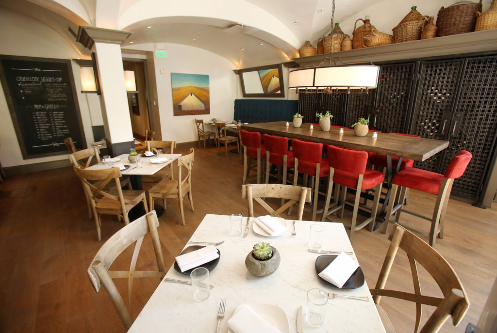 The Chalkboard Restaurant waits to open before dinner in Healdsburg on Tuesday, June 11, 2013. (Conner Jay/The Press Democrat)