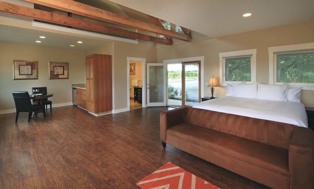 DeLormier House bedroom Healdsburg