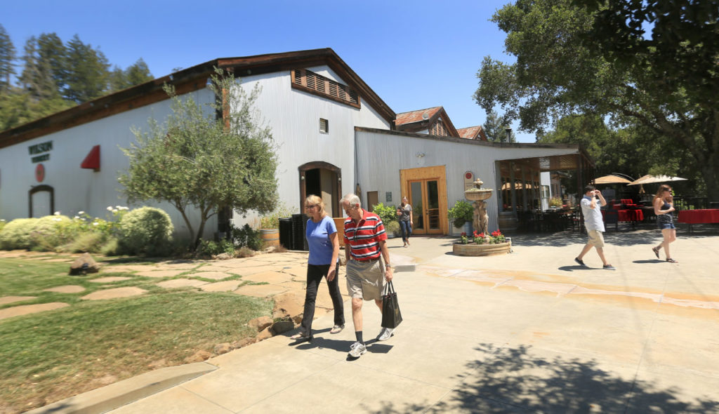 Wilson Winery in Dry Creek north of Healdsburg, Friday June 12, 2015. (Kent Porter / Press Democrat) 2015