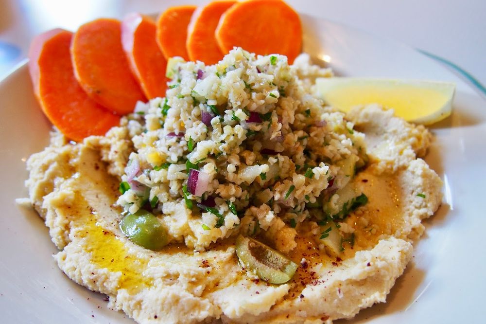 Hummus plate at Mint and Liberty in Sonoma. Courtesy photo.