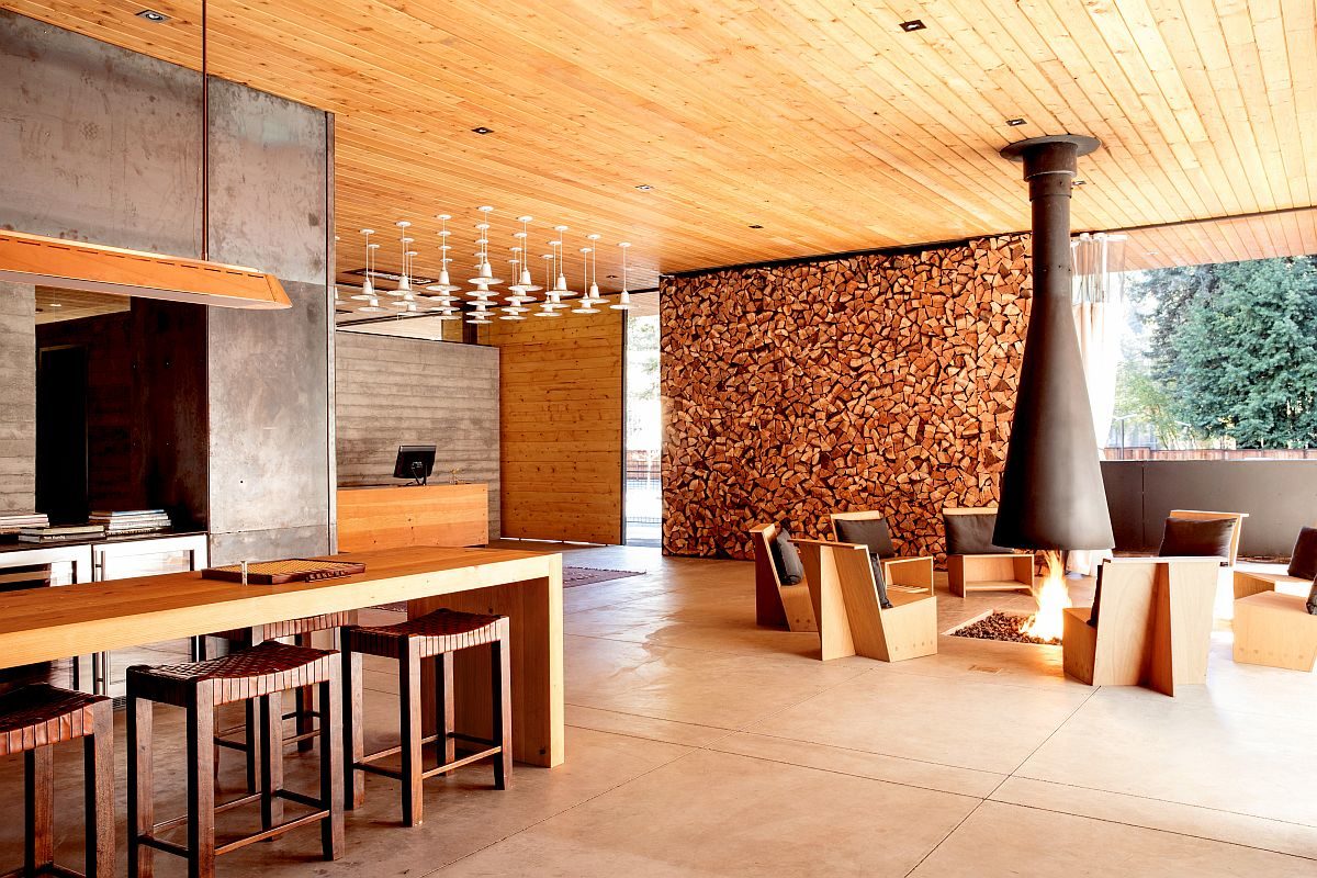 Lobby area, AutoCamp, Sonoma County