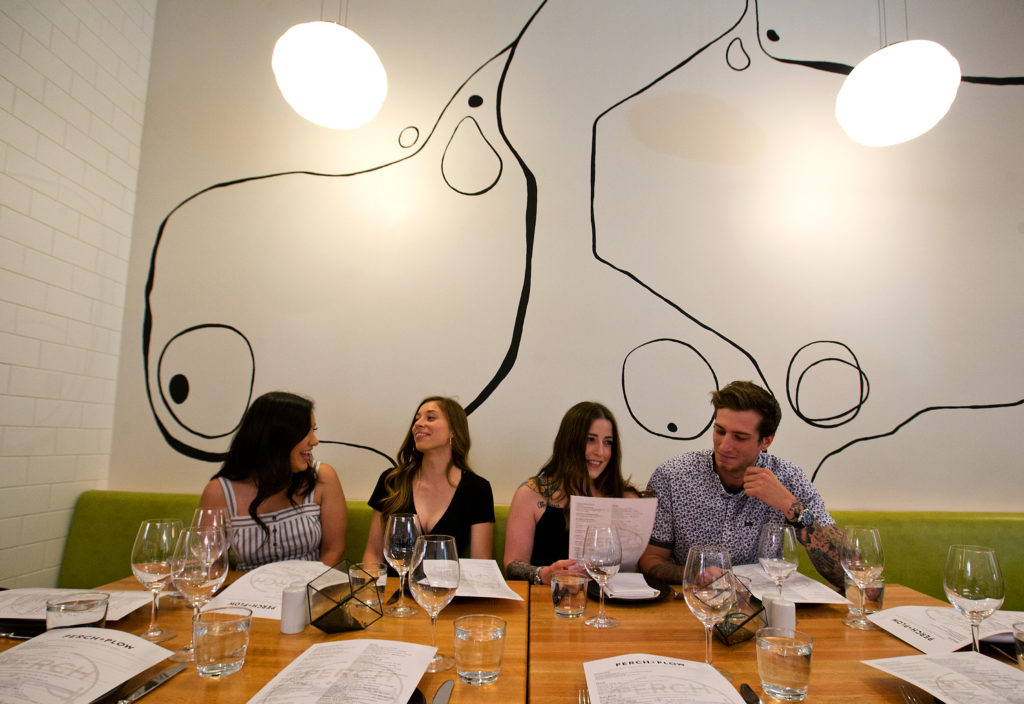 Sonoma Magazine-Eat Here Now. The Perch and Plow on Courthouse Square in Santa Rosa. (photo by John Burgess/The Press Democrat)