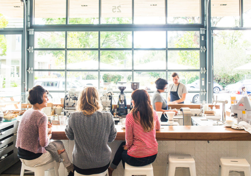 Coffee bar at SHED. Photo: Eric-Wolfinger