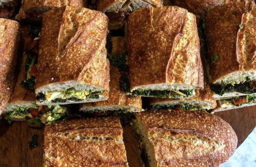 Sandwich at The Farmer’s Wife in Sebastopol’s Barlow. Courtesy photo.