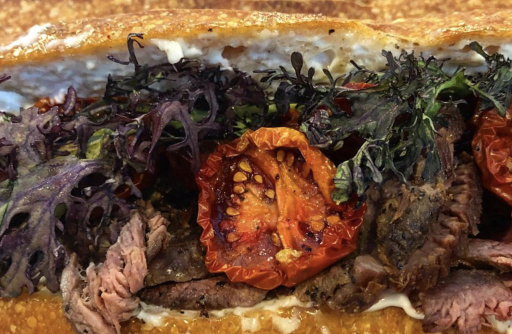 Sandwich at The Farmer’s Wife in Sebastopol’s Barlow. Courtesy photo.