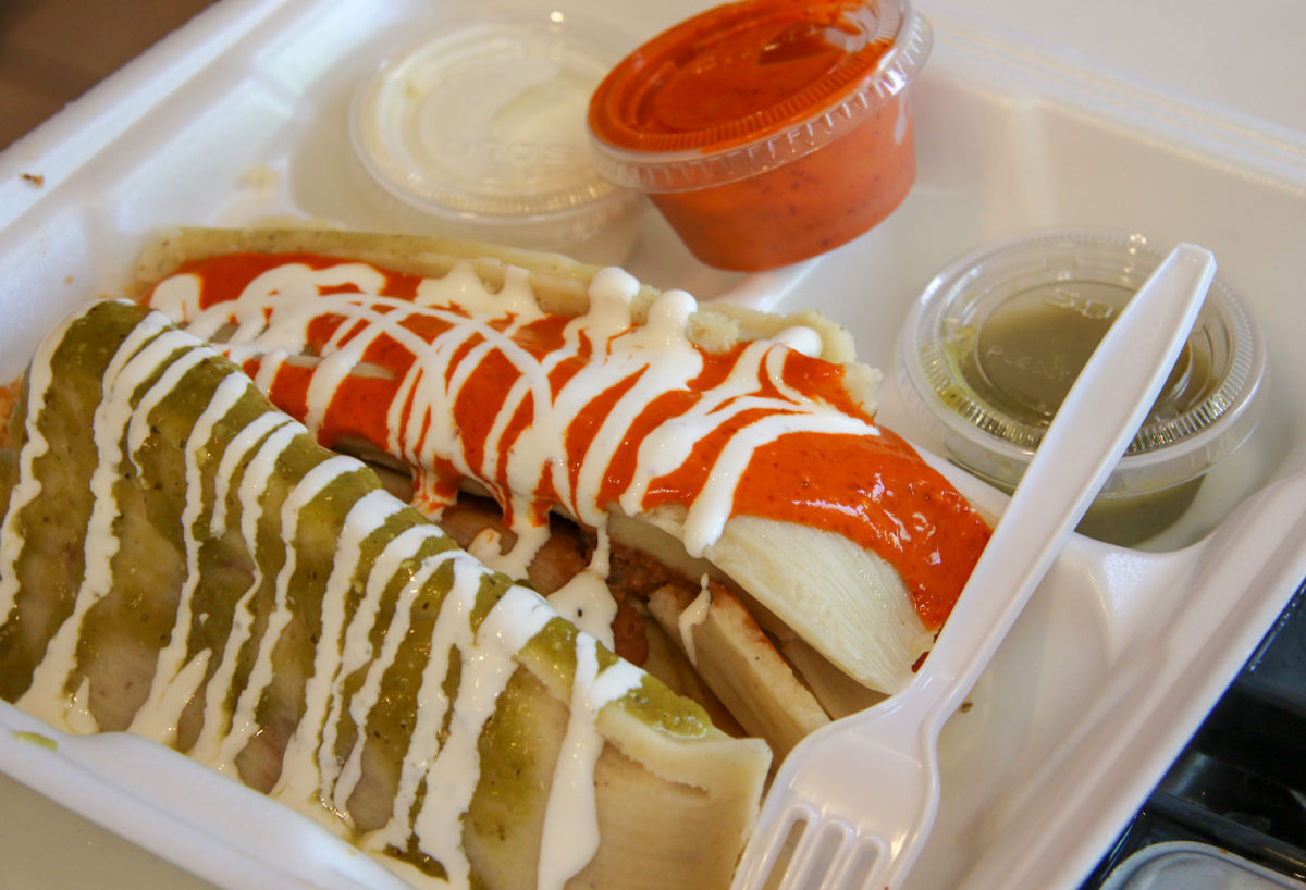 Tamales at Tamales Mana in Santa Rosa. Heather Irwin/PD
