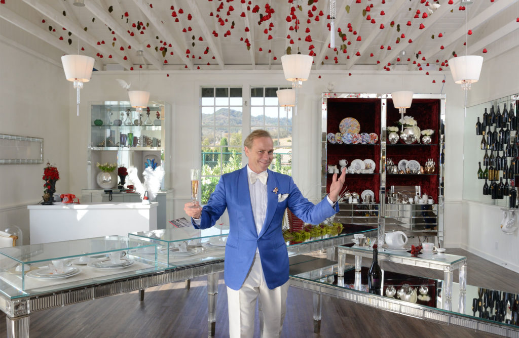 Bowtie optional. JCB Prive Tasting room in Yountville. Courtesy photo.