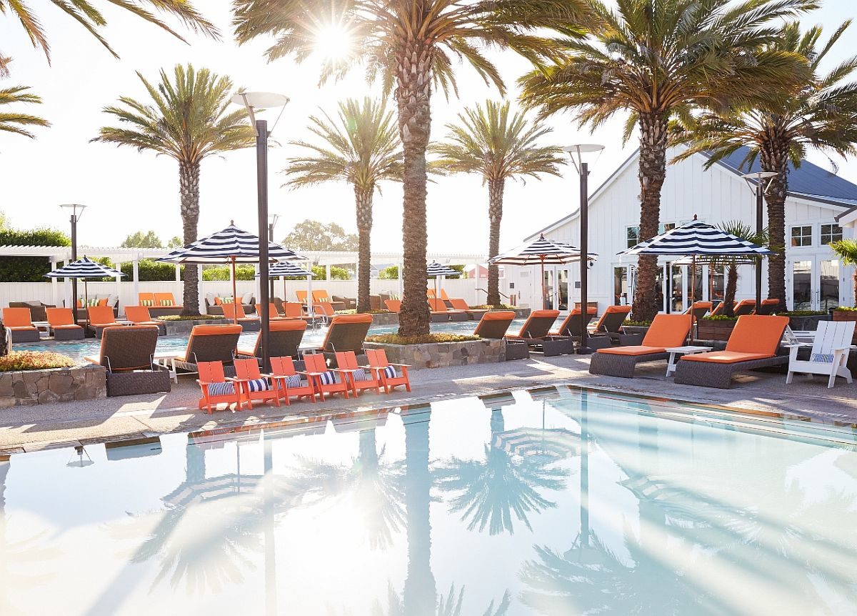 family pool at Carneros Resort