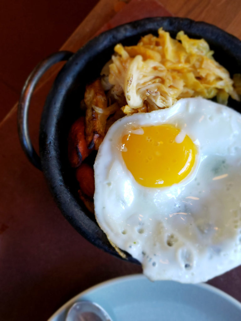 Macro bowl with egg at Lowell's in Sebastopol. Heather Irwin/PD