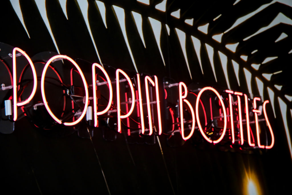 Instagram-worthy neon sign at the Jade Room in Santa Rosa. (Photo by Heather Irwin)