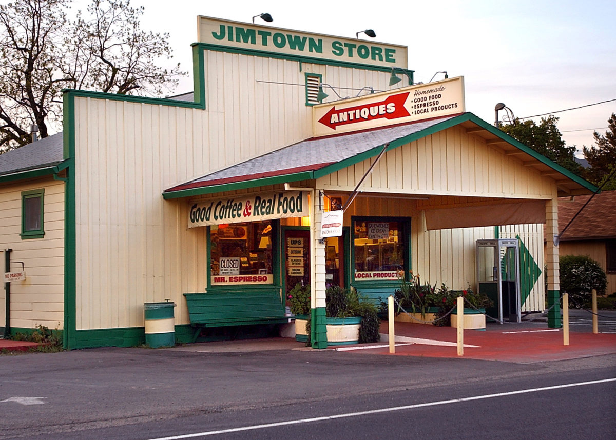 The old Jimtown Store in Healdsburg. (Jeff Kan Lee / The Press Democrat)