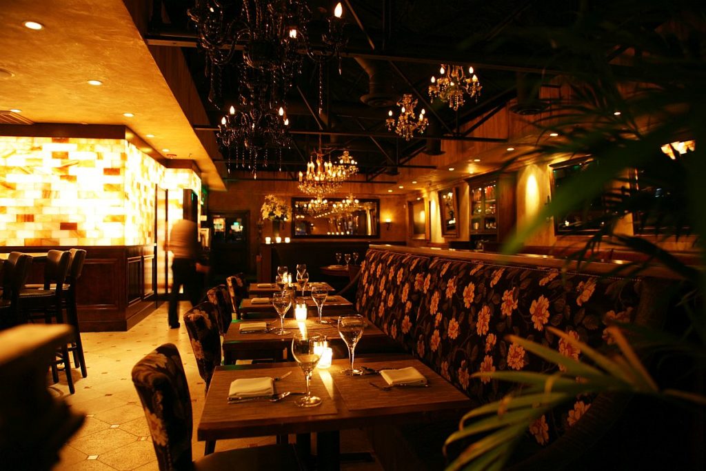 inside The Mission restaurant in Scottsdale