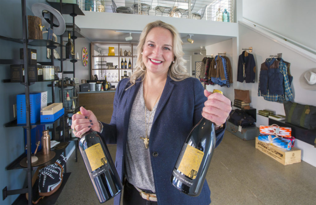 Katie Bundschu at Abbot's Passage. (Photo by Robbi Pengelly/Index-Tribune)