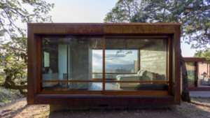 prefabricated, modular home designed by Alchemy Architects