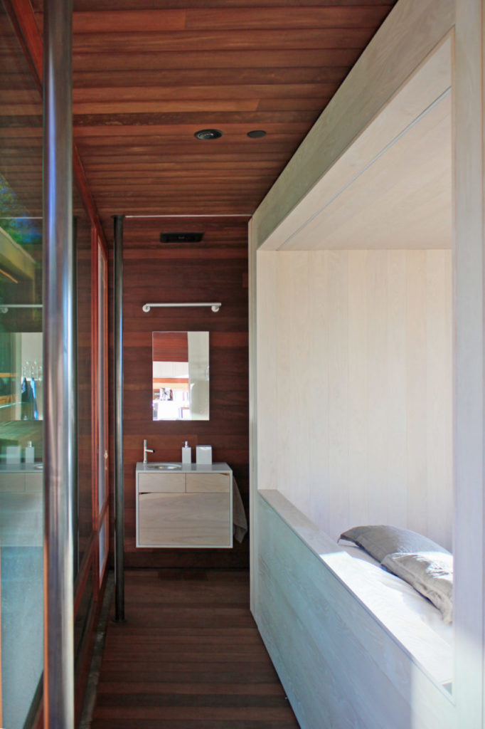 prefabricated, modular home designed by Alchemy Architects