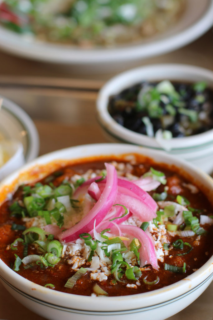 Santa Fe Carne Adovada at Chili Joe’s in Petaluma. Heather Irwin/PD