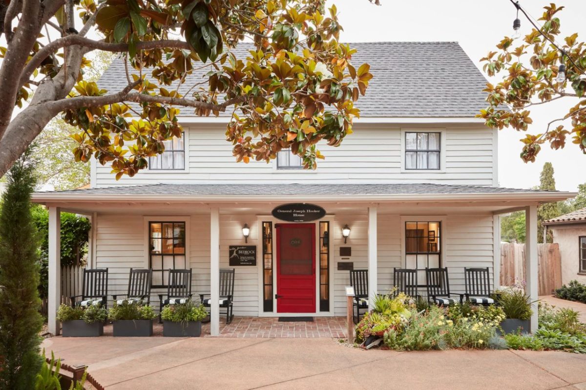 The tasting room at Bedrock Wine Co. in Sonoma. (Bedrock Wine Co.)