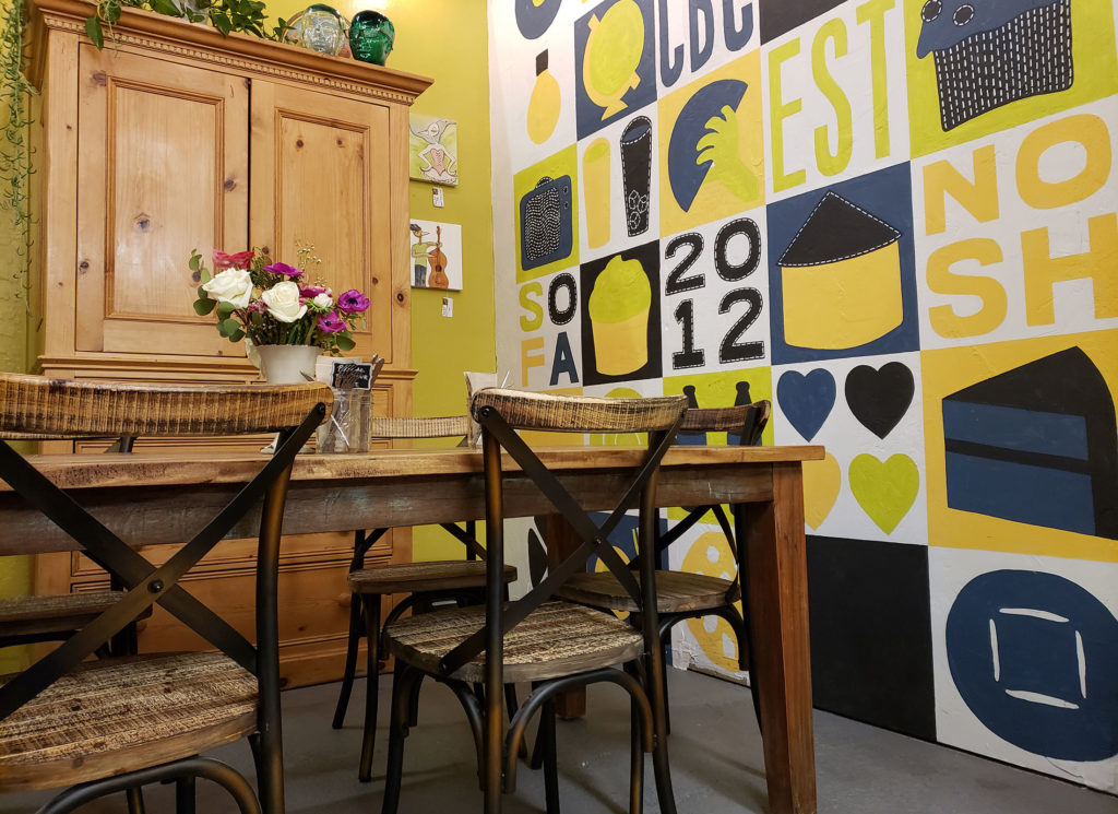 Criminal Baking Co. and Noshery, interior. Heather irwin/PD