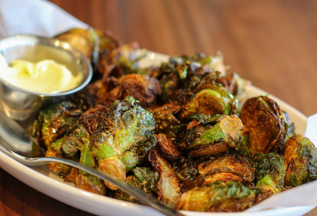 Brussels sprouts at Sweet T’s in Windsor. Heather Irwin/PD