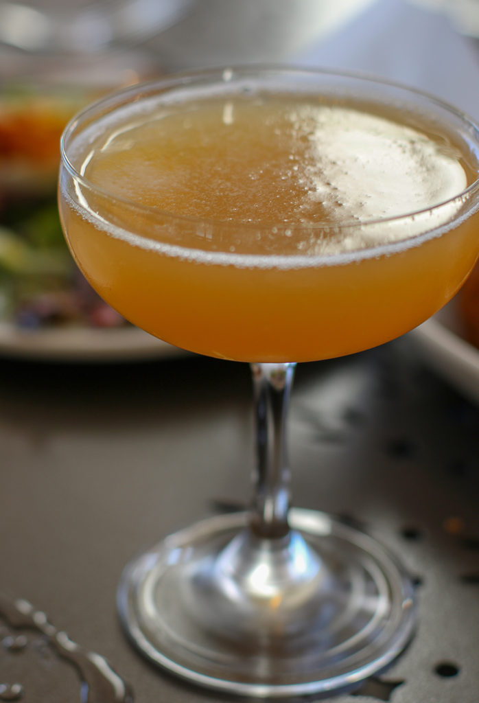 Georgia Peach cocktail at Sweet T’s in Windsor. Heather Irwin/PD