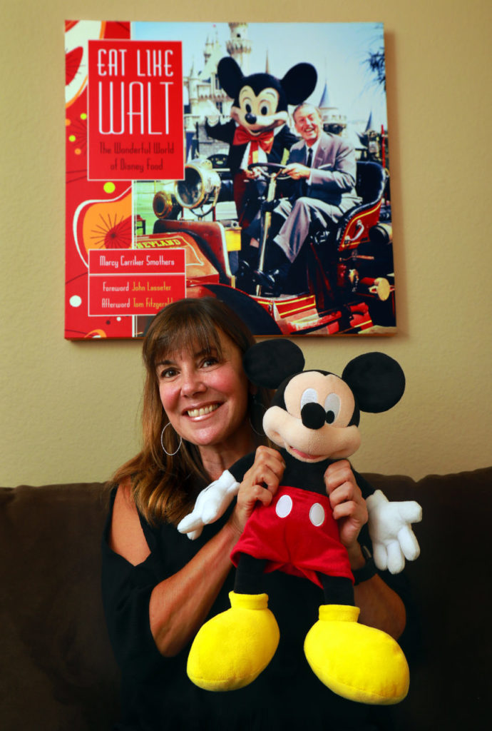 Author Marcy Smothers wrote about the culinary history of Disneyland in her book, "Eat Like Walt." (photo by John Burgess/The Press Democrat)