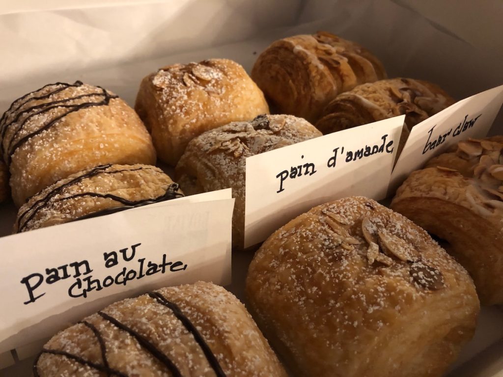 pastries from Bovine Bakery in Point Reyes Station