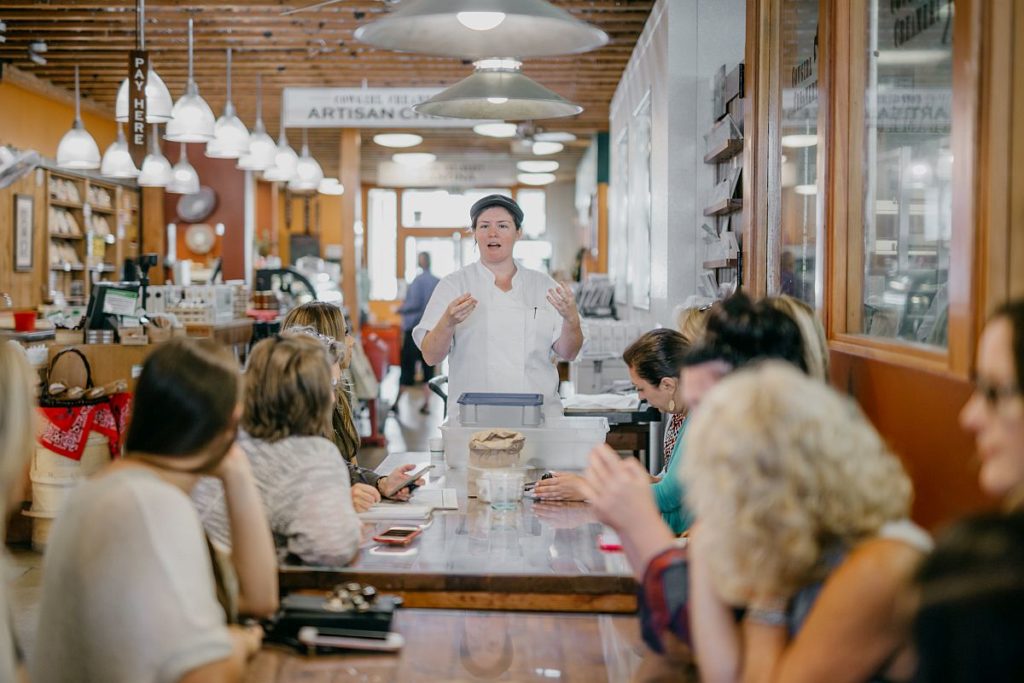 Cowgirl Creamery cheese class in Point Reyes