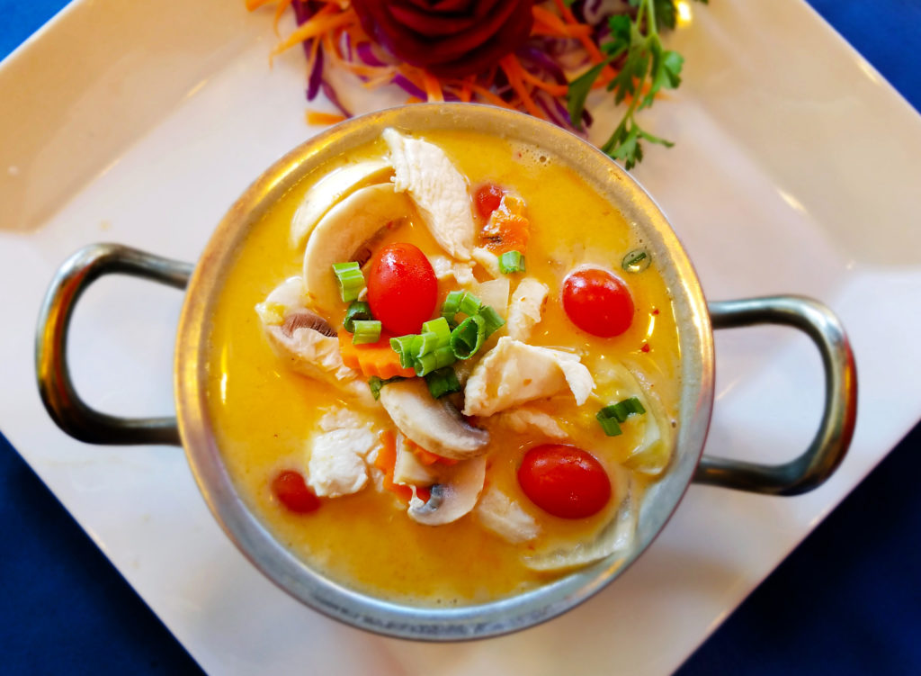 Coconut chicken soup at Thai Time in Santa Rosa. Heather Irwin/PD