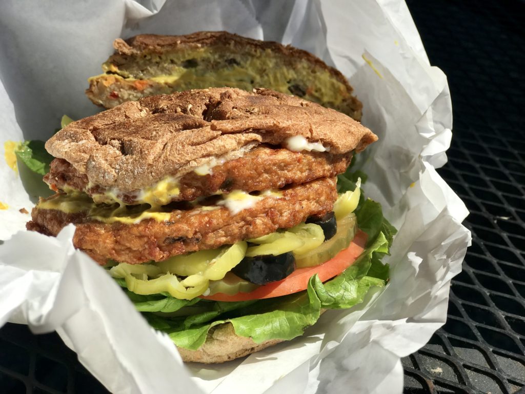 veggie burger 4th street deli in Santa Rosa