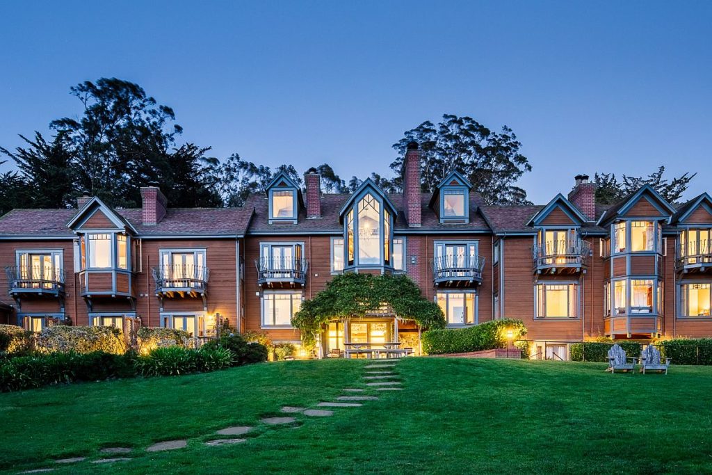 backyard at Olema House